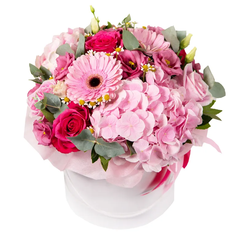 Цветы в коробке 